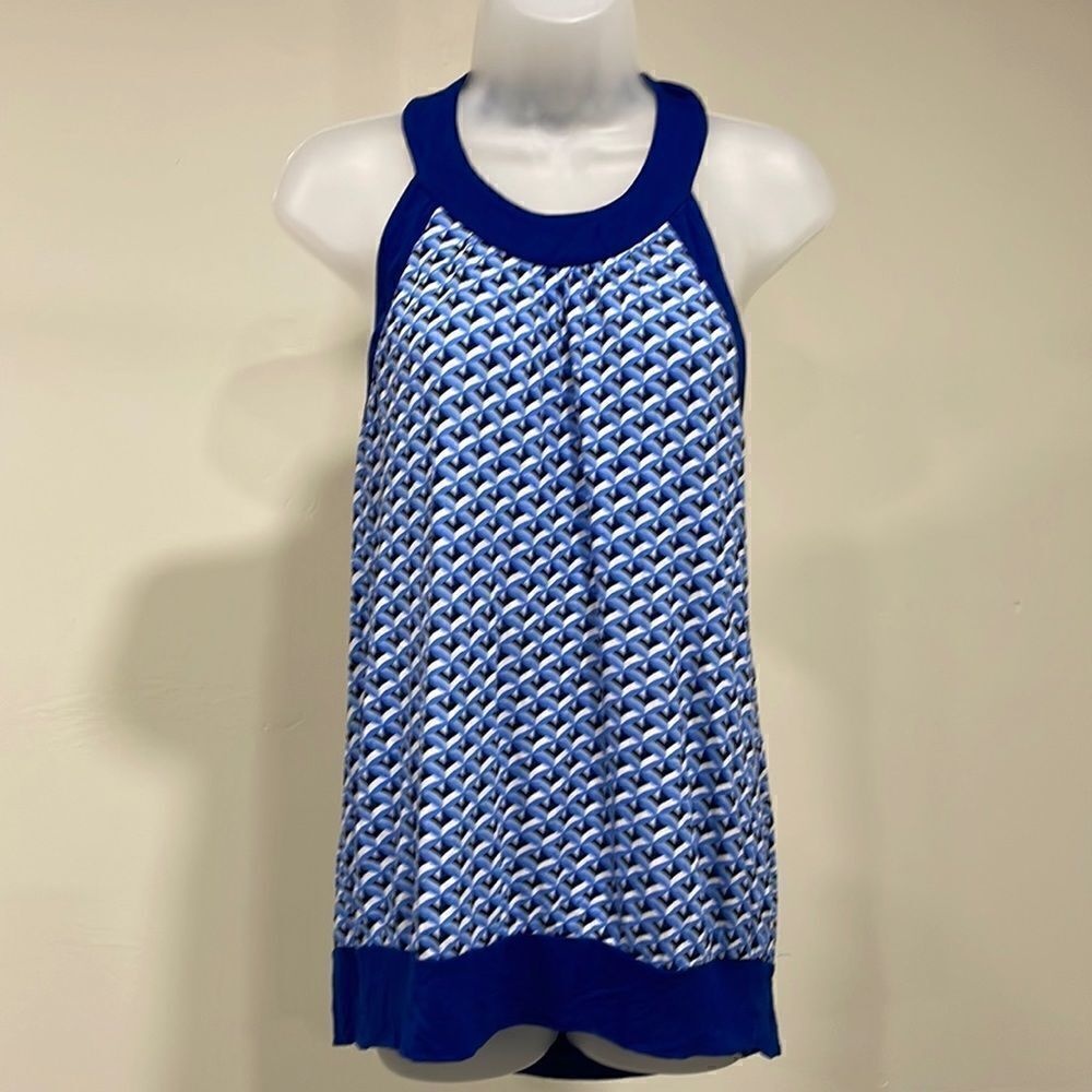 NWOT New York & Company blue Halter top. Size XL extra large